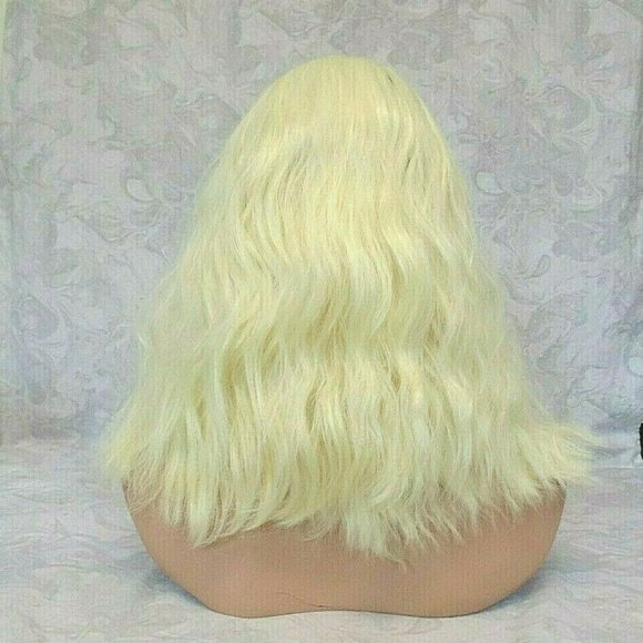 14 Inch Swiss Lace Front #613 Blonde Wig main image 4